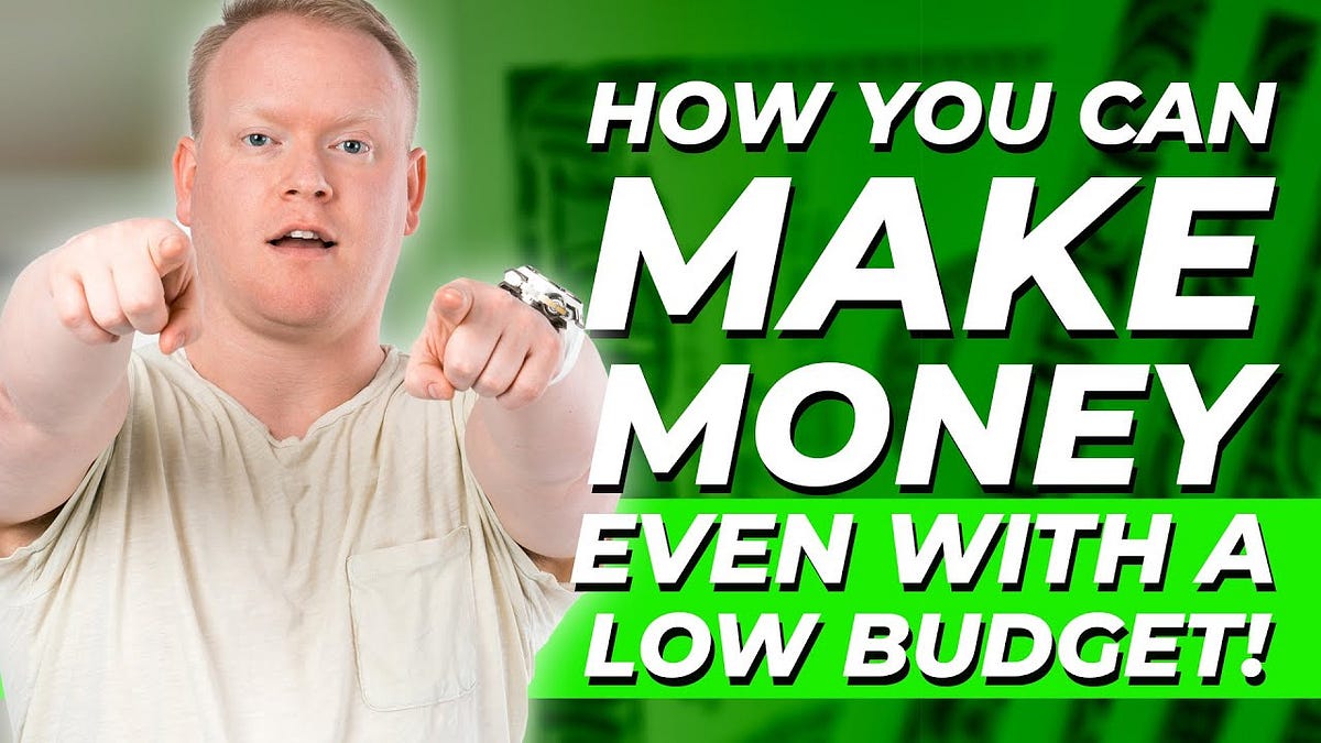 Make Money Online Even witha Low Budget